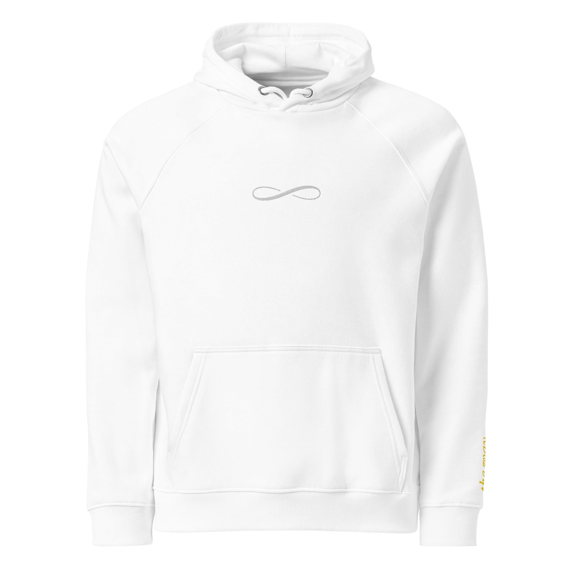 White Spine Glow Up Hoodie